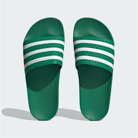 adidas adilette herren grün|Grüne Adiletten .